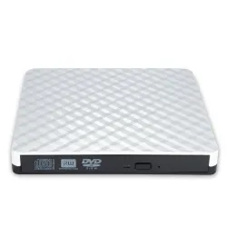 Extern USB 3.0 - hög hastighet - Slim DVD-brännare - optisk enhet