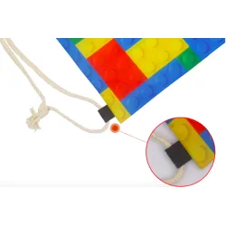 3D lächelndes Monster - Rucksack mit Schubladen