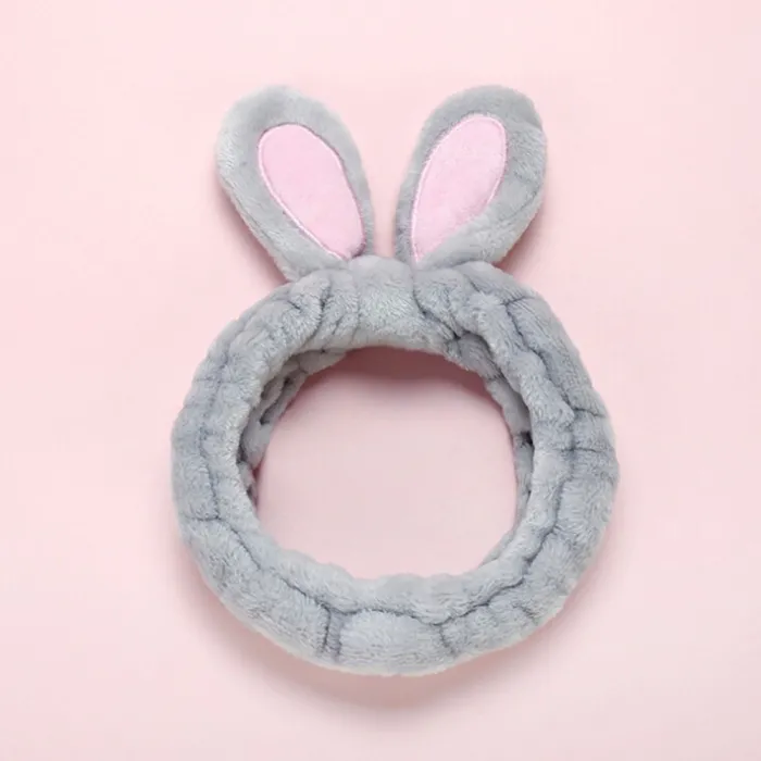 Soft headband with rabbit ears