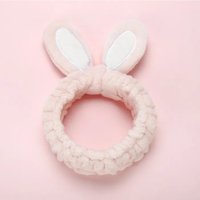 Soft headband with rabbit ears