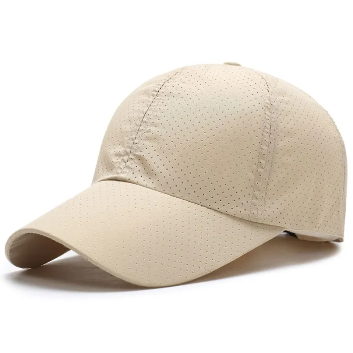 Mesh baseball cap - unisex