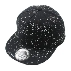 Children's baseball hat with printed dots