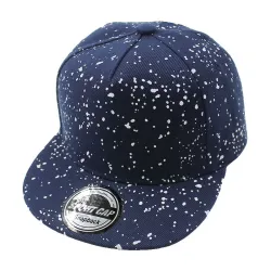 Children's baseball hat with printed dots