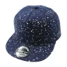 Children's baseball hat with printed dots