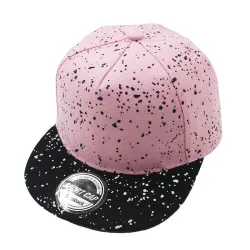 Children's baseball hat with printed dots