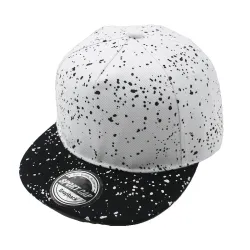 Children's baseball hat with printed dots