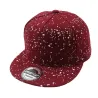 Children's baseball hat with printed dots
