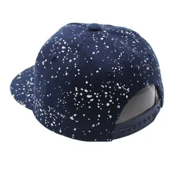 Children's baseball hat with printed dots