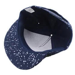 Children's baseball hat with printed dots