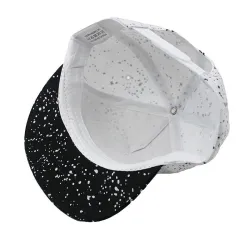 Children's baseball hat with printed dots