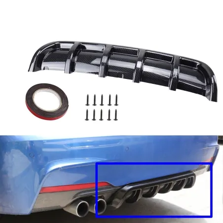 EstiloAuto universal spoiler chassis fin - parachoques traseros