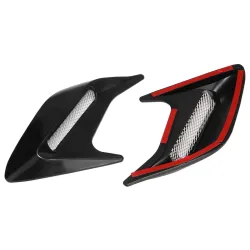 EstiloVentiladores laterales de coche - flujo de aire fender - pegatina decorativa 2 piezas