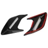 Car side vents - air flow fender - decorative sticker 2 pieces