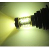 80W - H1 H3 H4 H7 H8 9005 9004 / 4300K LED 2835 - 12V lamppu - keltaiset sumuvalot - päävalot