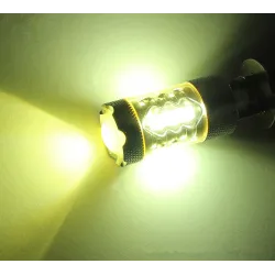 80W - H1 H3 H4 H7 H8 9005 9004 / 4300K LED 2835 - 12V-lamp - gele mistlichten - koplampen - 2 stuksH3