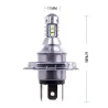 80W H7 High power Led bulb-auto sumu valo 2 kappaletta