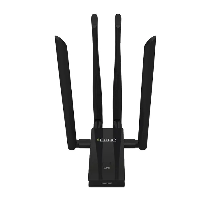 5GHz USB WiFi adapter - 1900mbps 802.11ac - long distance receiver - 4 antennas - dual band - USB 3.0