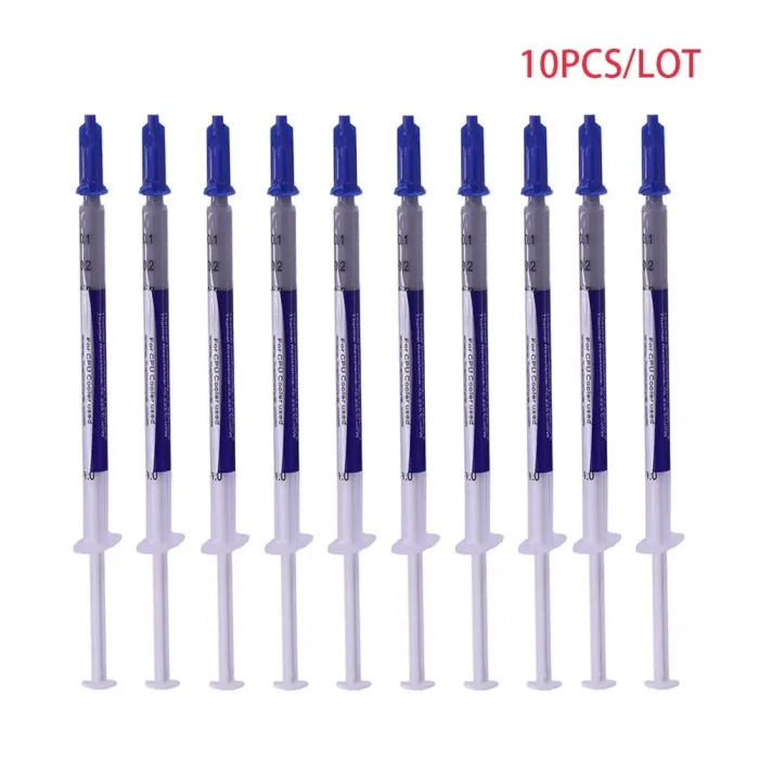 Thermal rasva paste - yhdiste - silikoni liima - CPU viileämpi 10 kappaletta