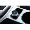 Carregador de carro de smartphone universal 5V 3.1A com USB duplo e LED