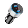 5V 3.1A Caricabatterie universale per smartphone con doppia USB e LED