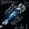 Universal 3.6A dual USB car charger with LED display