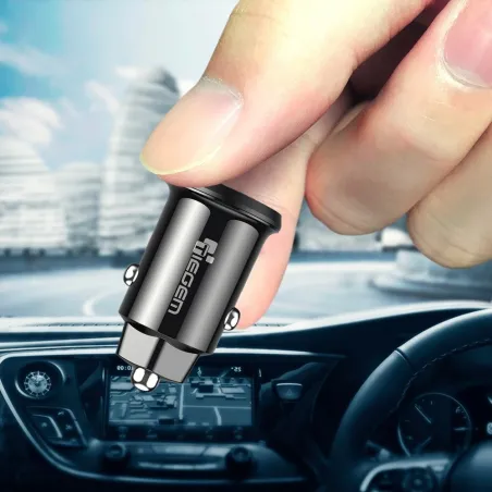 Mini 3.1A universell snabb billaddare med dubbel USB