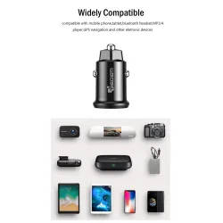 CargadoresMini 3.1Un cargador universal de coche rápido con USB dual
