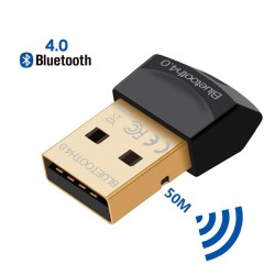 Bluetooth V4.0 CSR - 2.4GHz - modo dual - mini adaptador sem fio USB