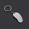 Flip flops - microphone - traffic lights - metal keychain