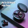 8D 5.0 Bluetooth trådlösa hörlurar - touch control - handsfree headset