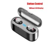 Auricolare Bluetooth wireless V5.0 F9 TWS - Display LED - banca di alimentazione 2000mAh - auricolare con microfono