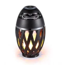 Wireless Bluetooth touch högtalare med Led flickers ljus