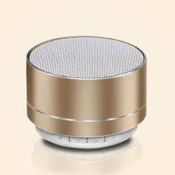 Bluetooth trådlös minihögtalare med LED - super bas