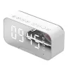 G5 wireless Bluetooth speaker with mirror LED alarm clock - support TF card