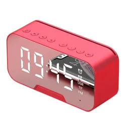 G5 wireless Bluetooth speaker with mirror LED alarm clock - support TF card