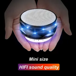 Draadloze Bluetooth-luidspreker met LED - ondersteuning van TF-kaartBluetooth Luidsprekers