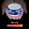 Trådlös Bluetooth-högtalare med LED - stöd TF-kort