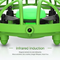 DronesCada una E111 Mini - control de detección de infrarrojos - control de altitud - RC Drone Quadcopter