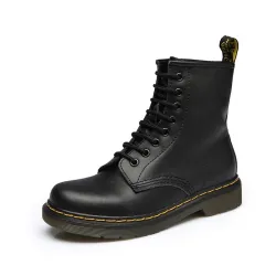 Botascuero genuino - botas de mujer - suela de goma - otoño - invierno