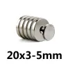 N35 neodymium magneettirengas 20 * 3 - 5 mm