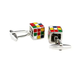 Cufflinkit, joissa on värillisiä kuulokkeita