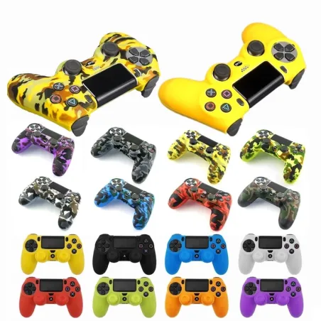 Playstation PS4 Pro Slim - protective skin for controller & 2 thumb stick grips caps