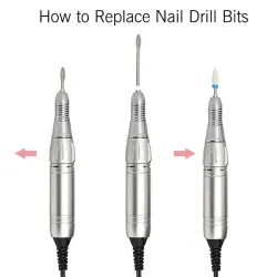 35 000 RPM nagelborrpenna för manikyr & pedikyr