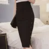 VestidosFalda lápiz casual con botones - alta cintura