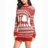 Świąteczny długi sweter - mini sukienkaSukienki