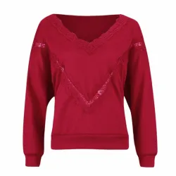 Blusas y camisassaltador de lana - elegante blusa con encaje