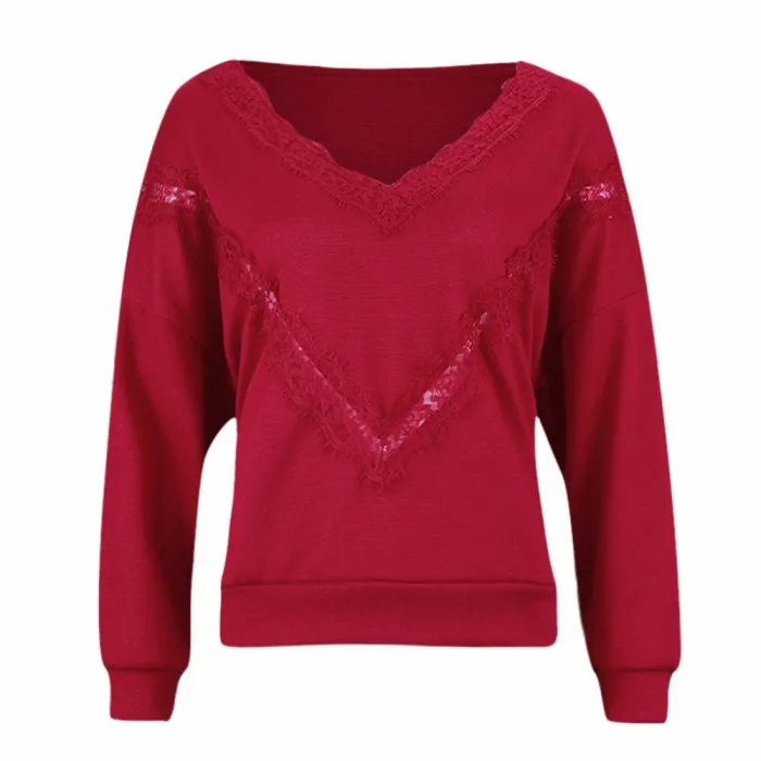 Blusas y camisassaltador de lana - elegante blusa con encaje