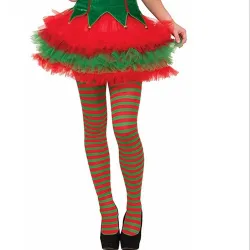 Xmas elf - randiga strumpor