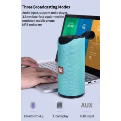 Bluetooth kaiutin - kannettava langaton mini sarake - 3D 10W - FM TF -kortti