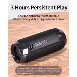 Altavoz BluetoothTG117 Bluetooth inalámbrico altavoz - impermeable - columna - TF tarjeta - FM radio - AUX
